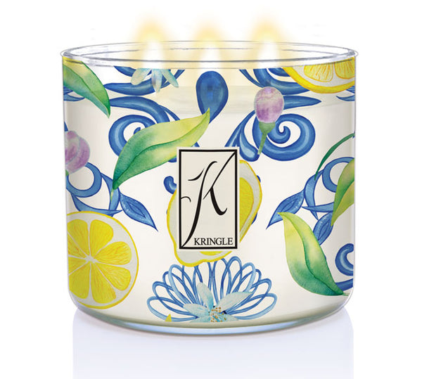 Kringle Candle Aegean Zest 3-Wick Candle
