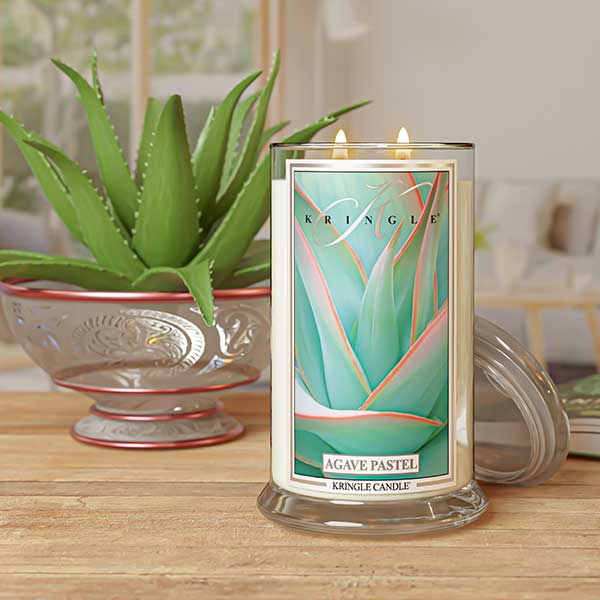Kringle Candle Agave Pastel Large 2-wick