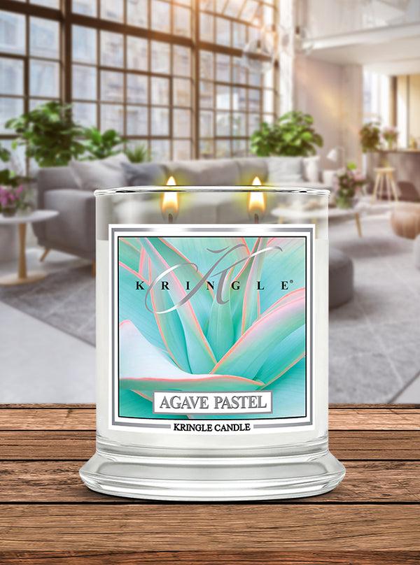 Kringle Candle Agave Pastel Medium 2-wick