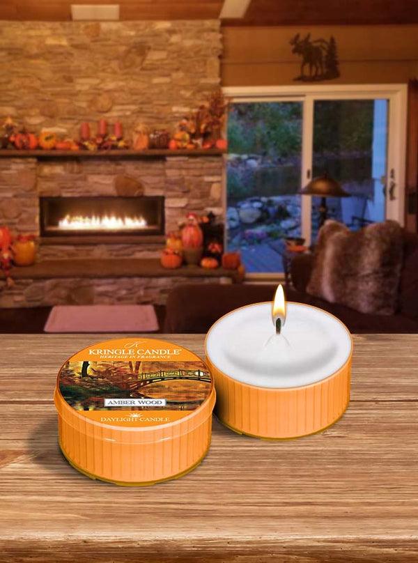 Kringle Candle Amber Wood DayLight