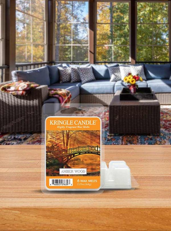 Kringle Candle Amber Wood Wax Melt