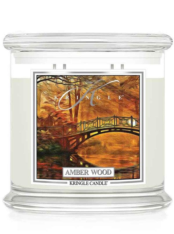 kringle candle Amber Wood XL 4-Wick