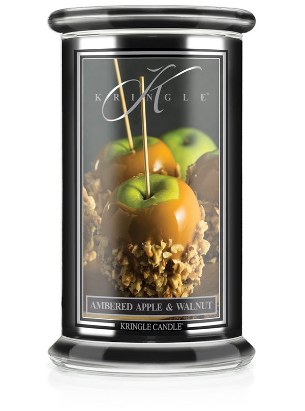 kringle candle Ambered Apple & Walnut Large 2-wick