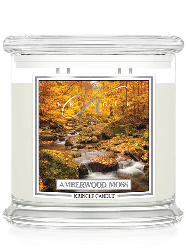 kringle candle Amberwood Moss XL 4-Wick