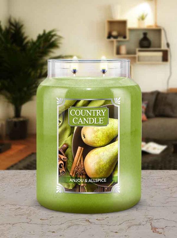 Kringle Candle Anjou & Allspice Large 2-wick