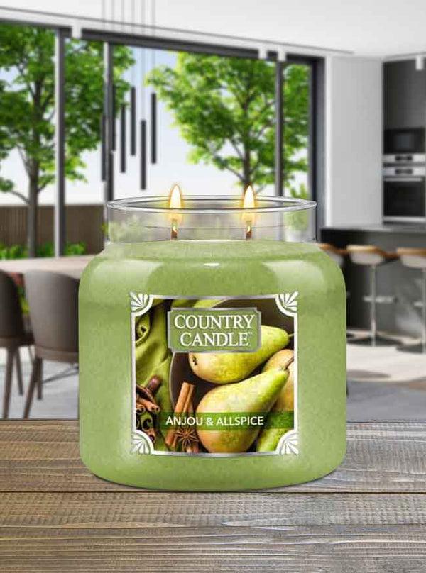 Kringle Candle Anjou & Allspice Medium 2-wick