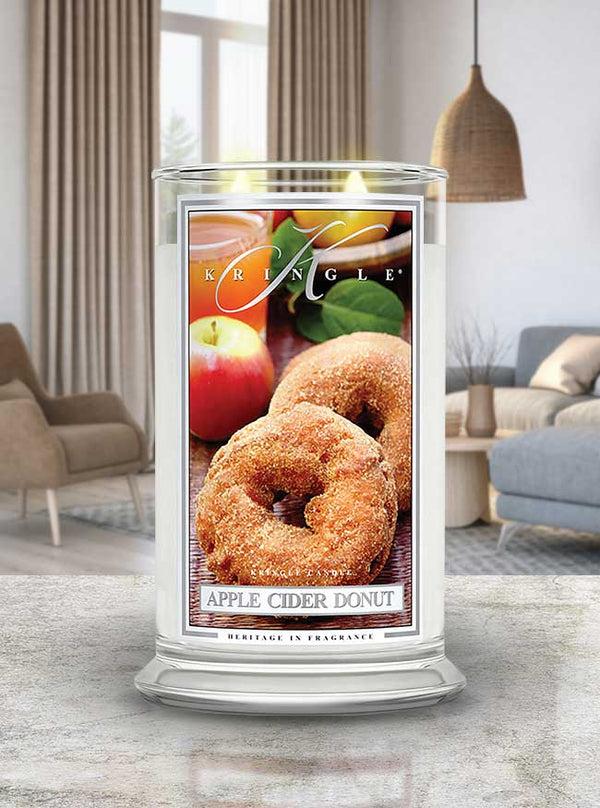 Kringle Candle Apple Cider Donut Large 2-wick