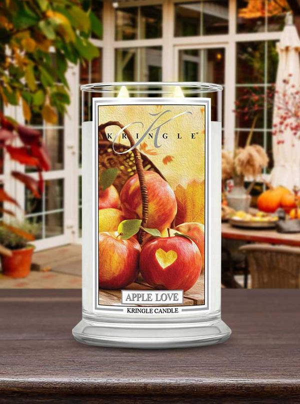 Kringle Candle Apple Love Large 2-wick