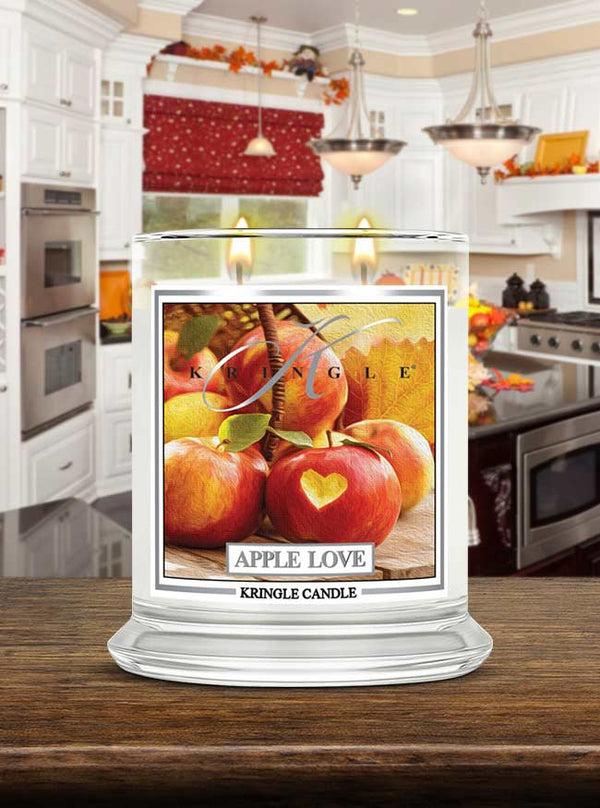 Kringle Candle Apple Love Medium 2-wick