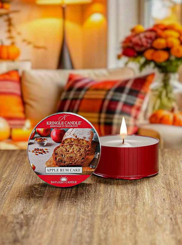 Kringle Candle Apple Rum Cake DayLight