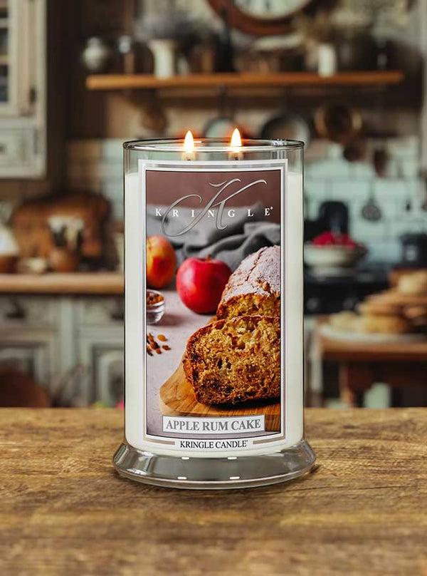 Kringle Candle Apple Rum Cake Large 2-Wick