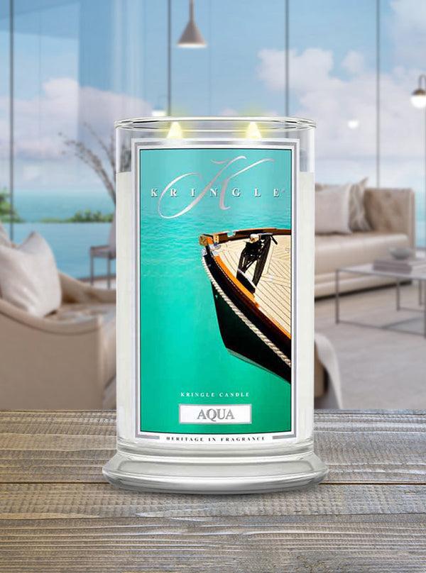 Kringle Candle Aqua Large 2-wick