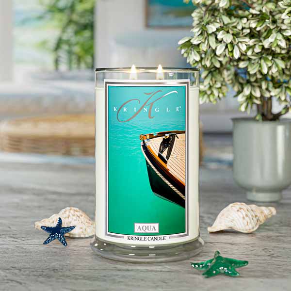 Kringle Candle Aqua Large 2-wick