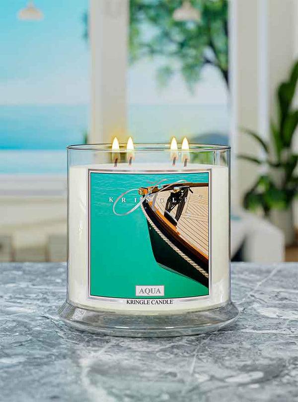 Kringle Candle Aqua XL 4-wick
