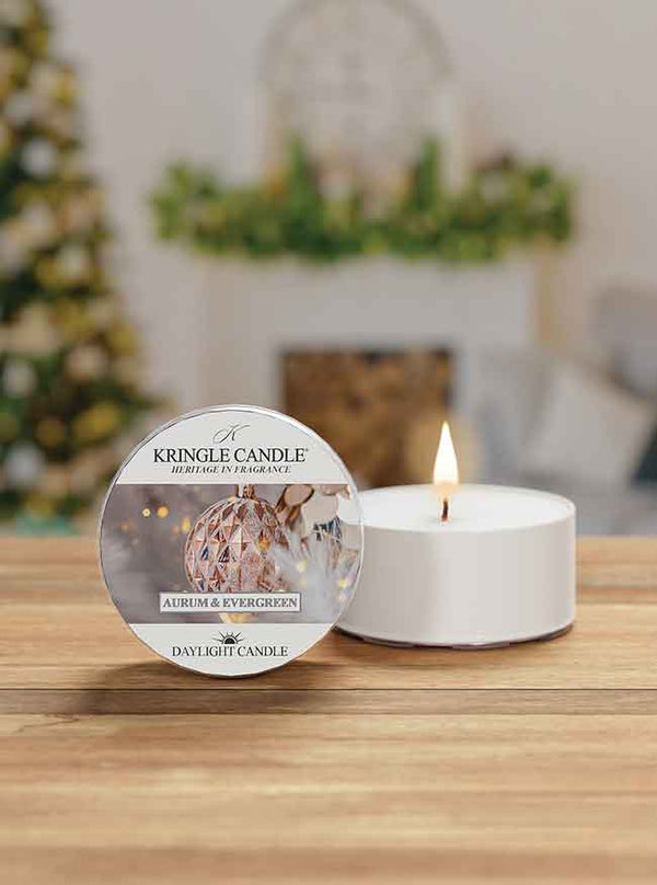 Kringle Candle Aurum & Evergreen DayLight