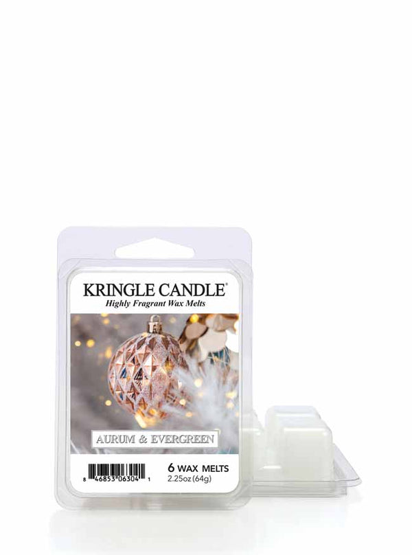 kringle candle Aurum & Evergreen Wax Melt