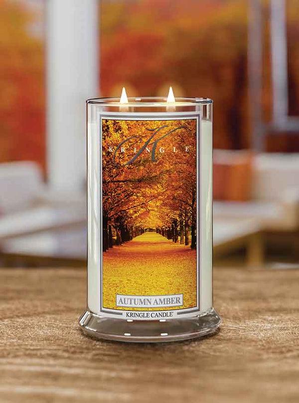 Kringle Candle Autumn Amber Large 2-wick