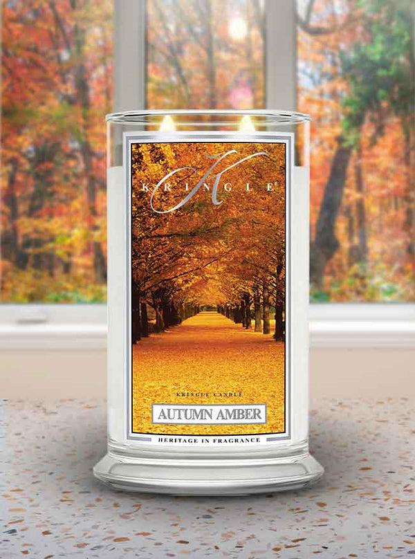 Kringle Candle Autumn Amber Large 2-wick