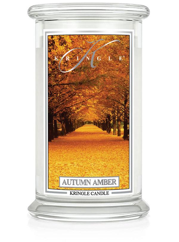 kringle candle Autumn Amber Large 2-wick