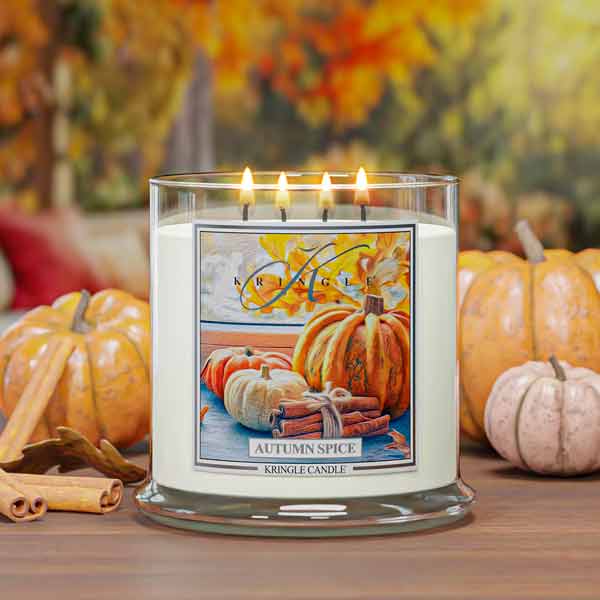 Kringle Candle Autumn Spice XL 4-Wick