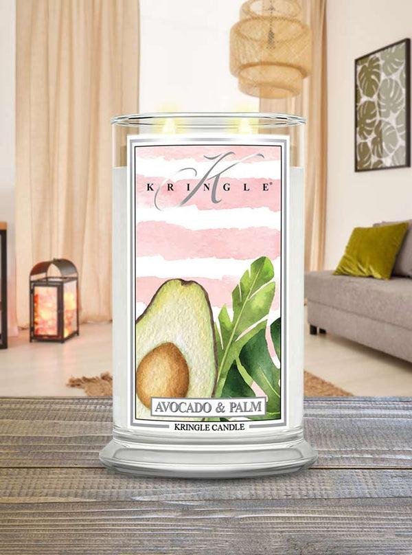 Kringle Candle Avocado & Palm Large 2-wick