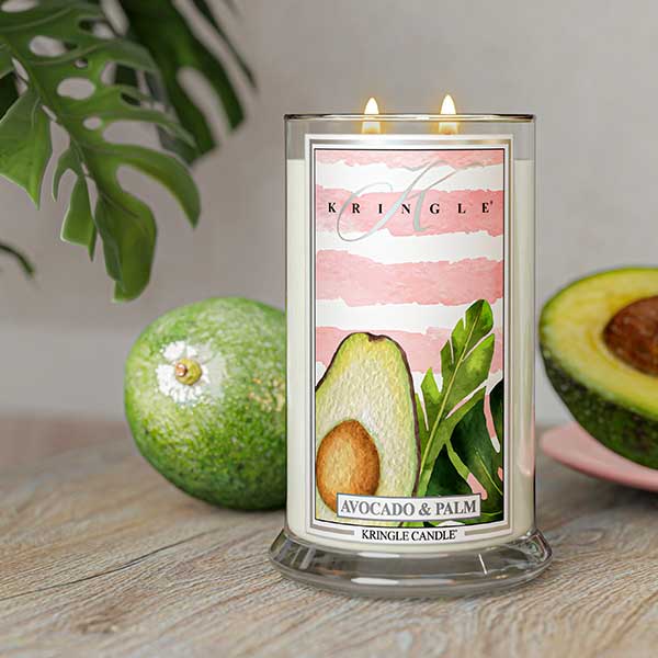 Kringle Candle Avocado & Palm Large 2-wick