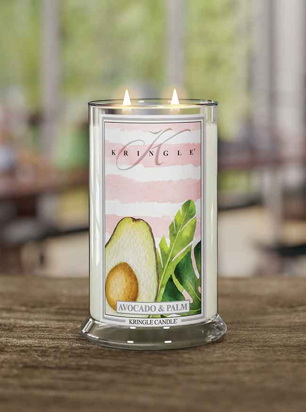 Kringle Candle Avocado & Palm Large 2-wick