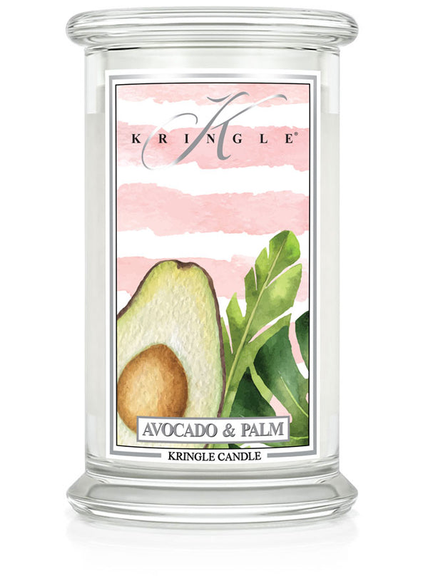 kringle candle Avocado & Palm Large 2-wick