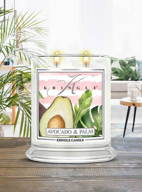 Kringle Candle Avocado & Palm Medium 2-wick