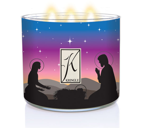 Kringle Candle Away In A Manger 3-wick