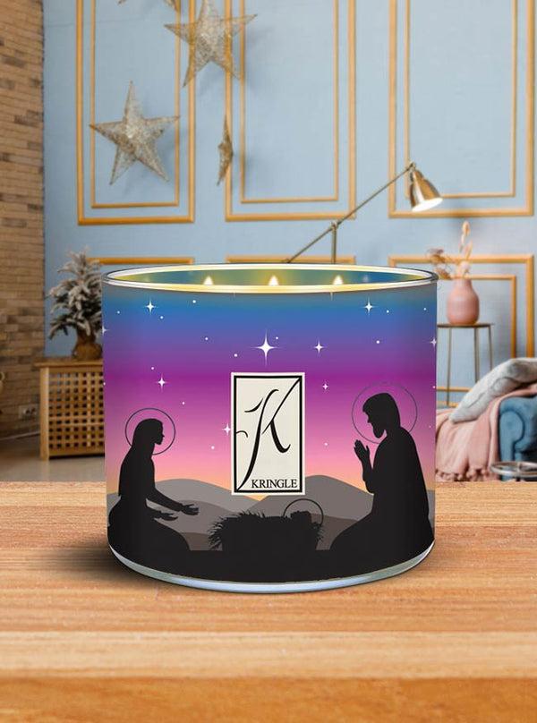 Kringle Candle Away In A Manger 3-wick