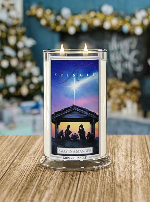 Kringle Candle Away In A Manger Large 2-wick