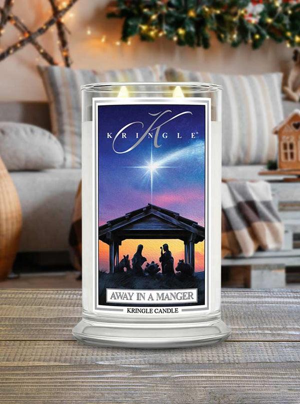 Kringle Candle Away In A Manger Large 2-wick