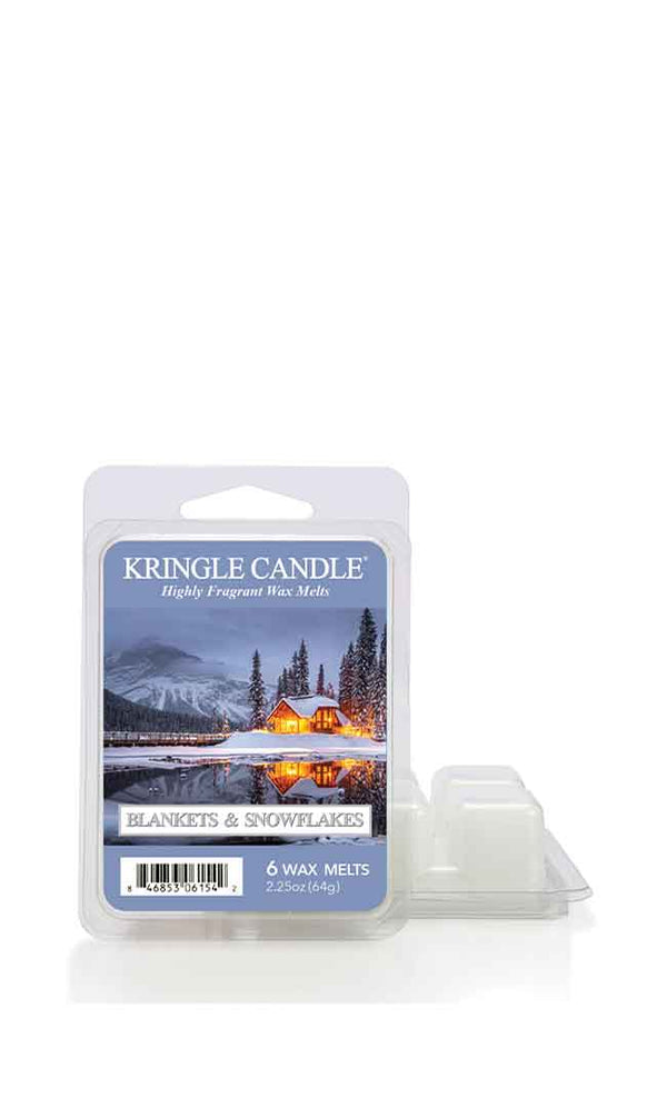 kringle candle Blankets & Snowflakes Wax Melt