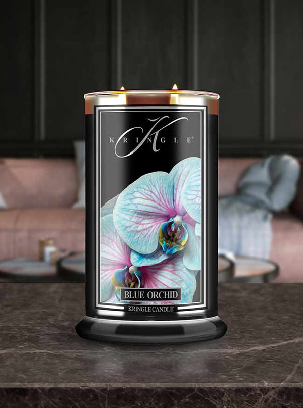 Kringle Candle Blue Orchid Large 2-wick