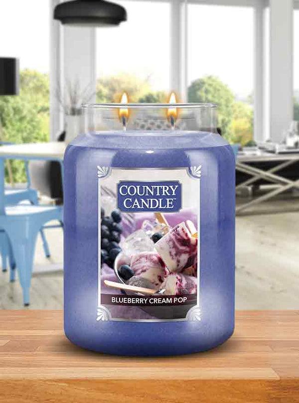 Kringle Candle Blueberry Cream Pop Large 2-wick