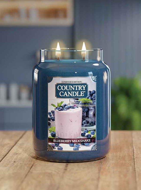 Kringle Candle Blueberry Milkshake LE 2-wick