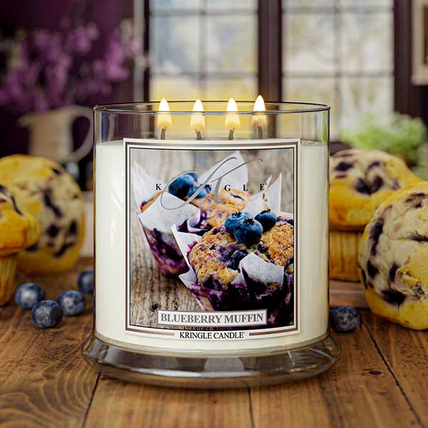 Kringle Candle Blueberry Muffin XL 4-wick