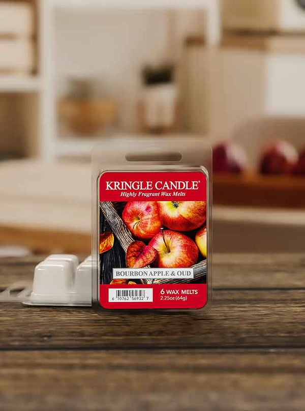 Kringle Candle Bourbon Apple & Oud Wax Melt