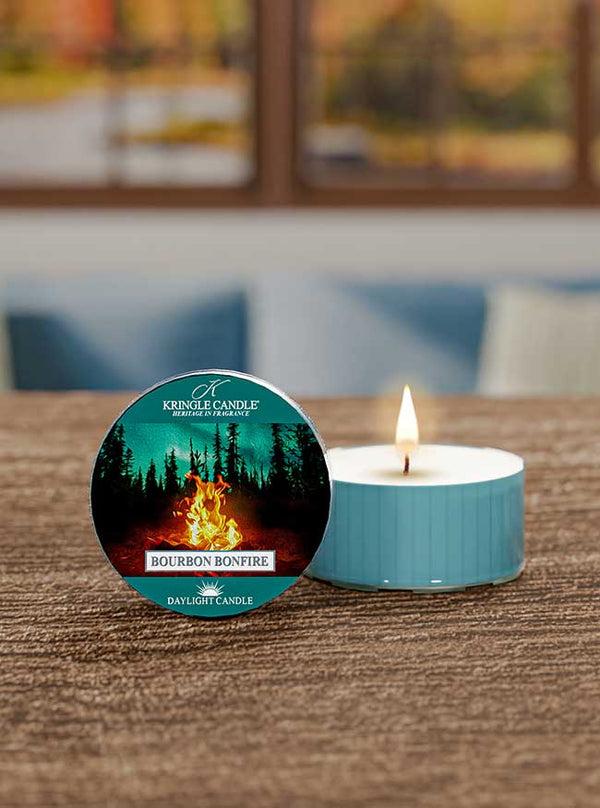 Kringle Candle Bourbon Bonfire DayLight