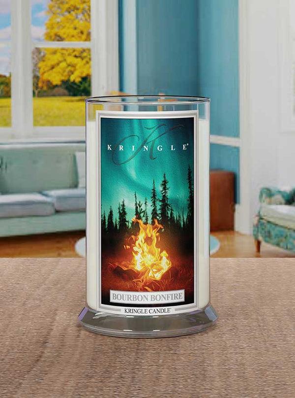 Kringle Candle Bourbon Bonfire Large 2-wick