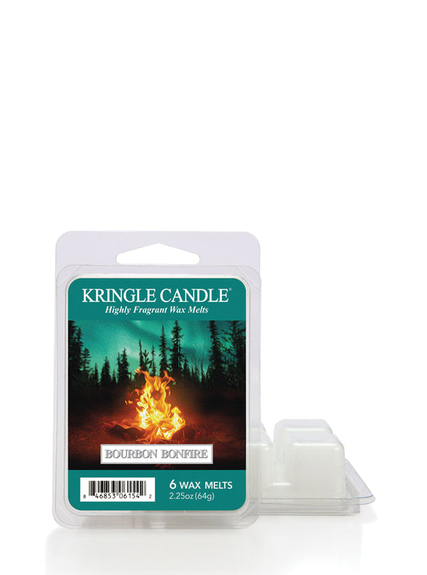 kringle candle Bourbon Bonfire Wax Melt