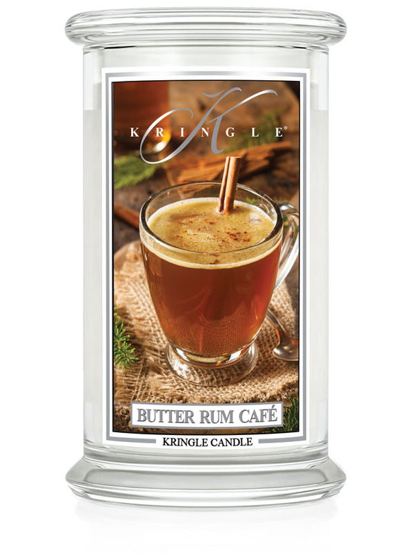 kringle candle Butter Rum Café Large 2-Wick