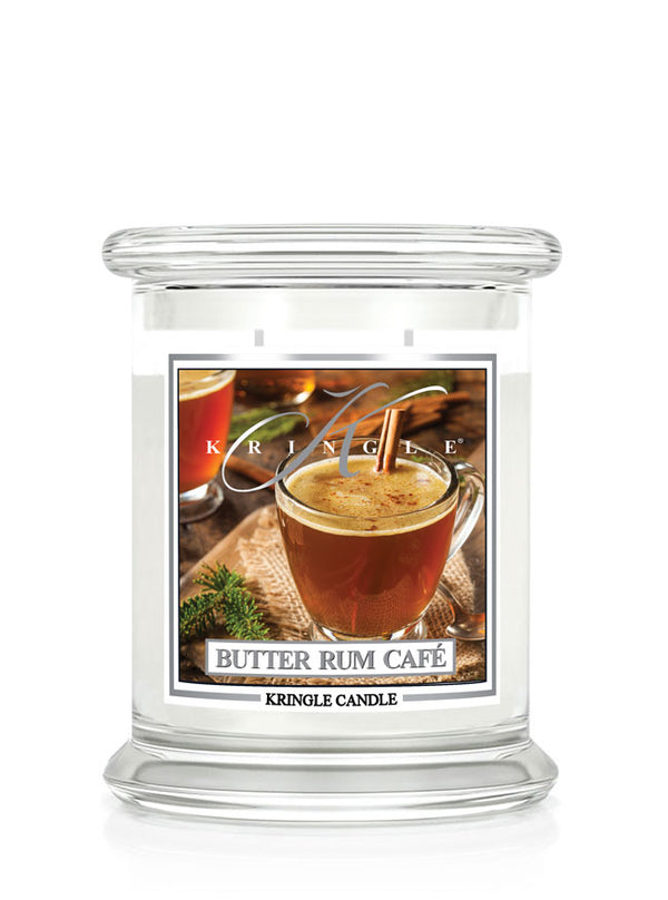 kringle candle Butter Rum Café Medium 2-wick