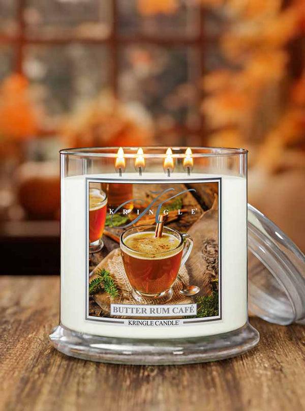 Kringle Candle Butter Rum Café XL 4-wick