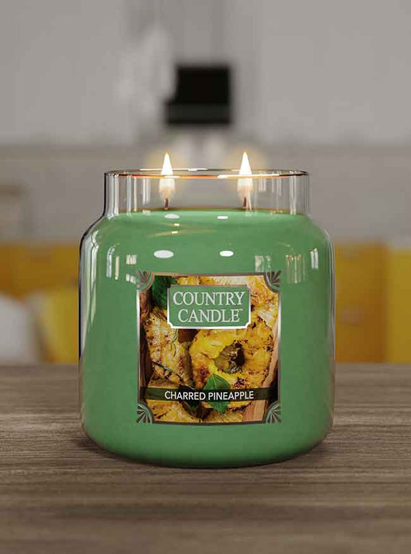 Kringle Candle Charred Pineapple Medium 2-wick