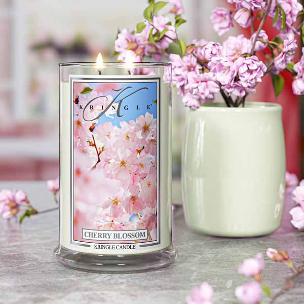 Kringle Candle Cherry Blossom Large 2-wick
