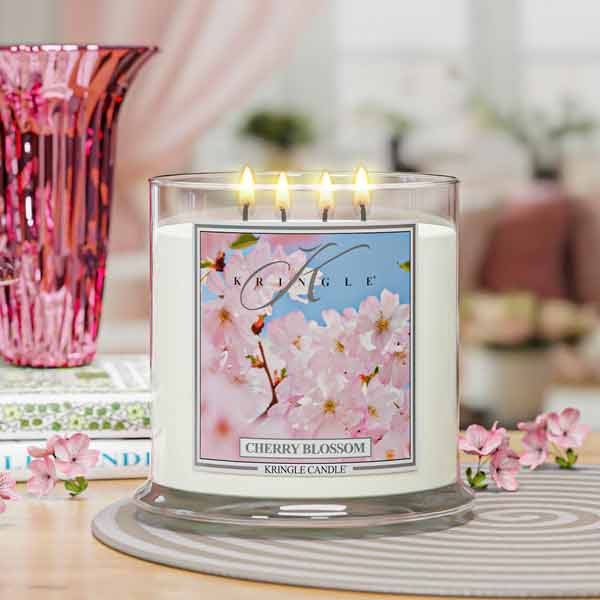 Kringle Candle Cherry Blossom XL 4-wick