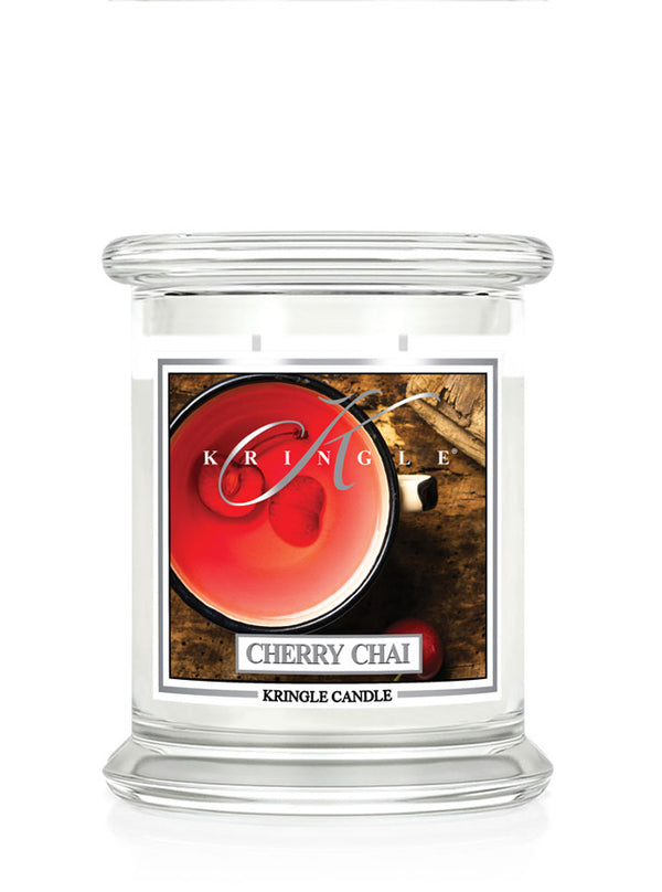 kringle candle Cherry Chai Medium 2-wick