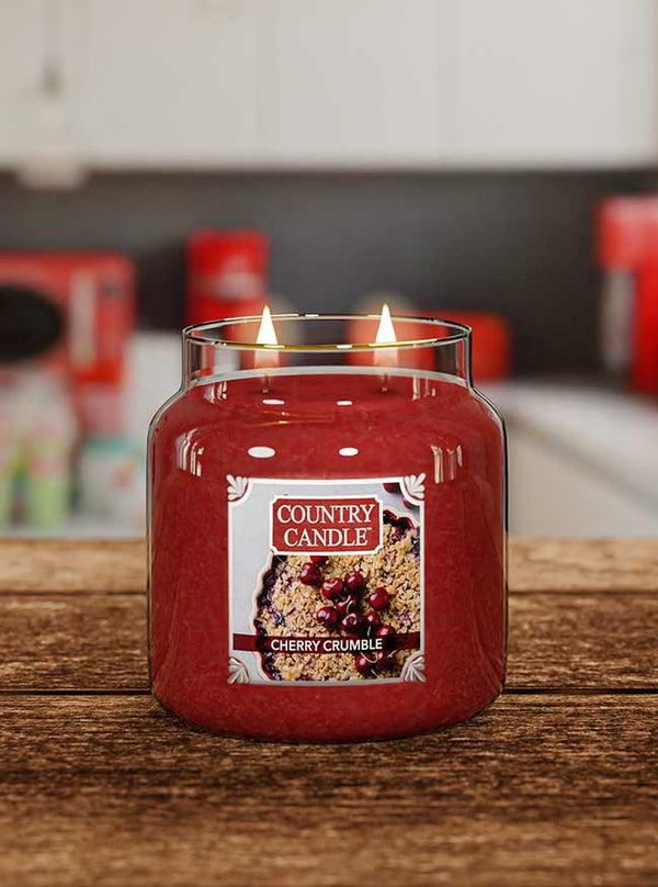 Kringle Candle Cherry Crumble Medium 2-wick